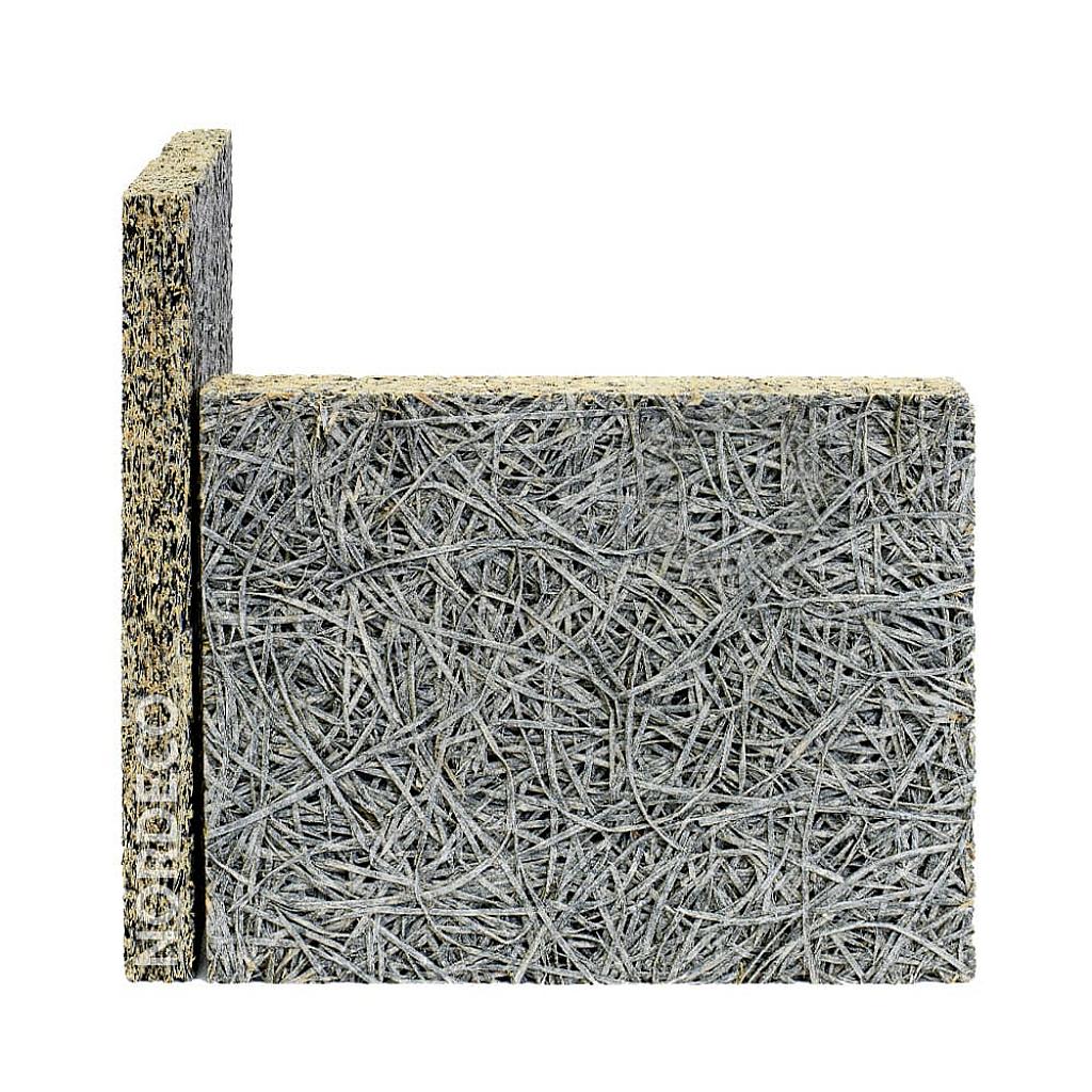 ФП 570-18С Фибролитовая плита повышенной плотности на сером цементе